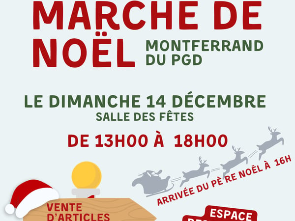 Marché de Noël Artisanal de Montferrand du Périgord