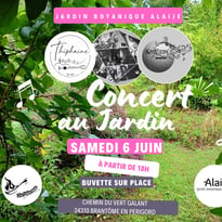 Concert au Jardin botanique Alaije - Thiphaine & KayBoom'