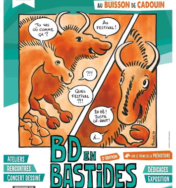 Festival BD en Bastides affiche 2026