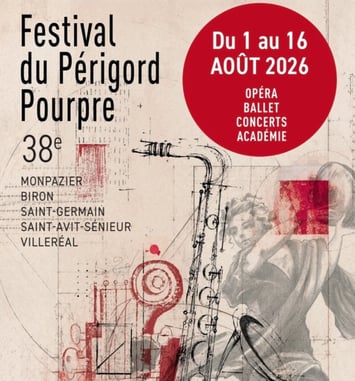 L'Eté Musical en Bergerac 2026 affiche