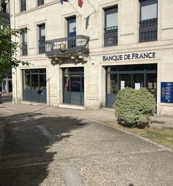 Venez découvrir la Banque de France de Périgueux.