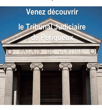 Visite commentée du tribunal judiciaire de Périgueux