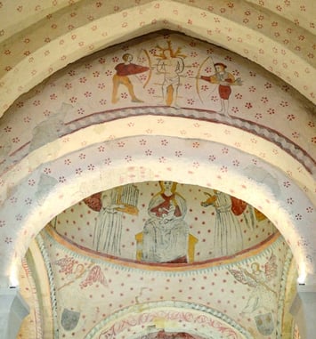 Visites guidées des peintures murales de l'église de Saint-Méard-de-Dronne