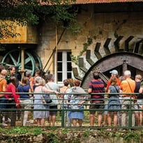 Visite guidée du moulin à papier