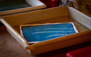 Atelier cyanotype