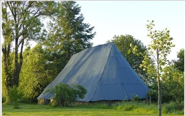 Visite commentée : découverte d'une grange ovalaire