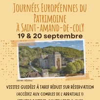 Visites guidées de l'abbatiale de Saint-Amand-de-Coly et de ses combles !
