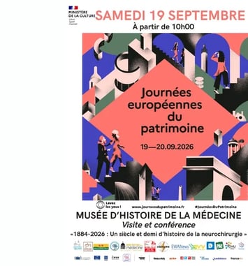 Visite guidée et conférence sur l'histoire de la neurochirurgie au Musée d'Histoire de la Médecine