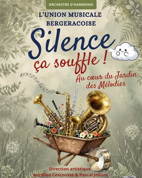 Concert du nouvel An : Silence, ça souffle ! Au coeur du Jardin des Mélodies
