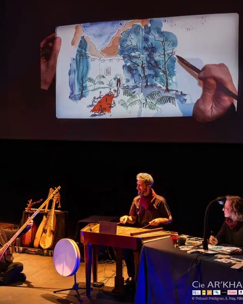 Concert dessiné | Mēhmān