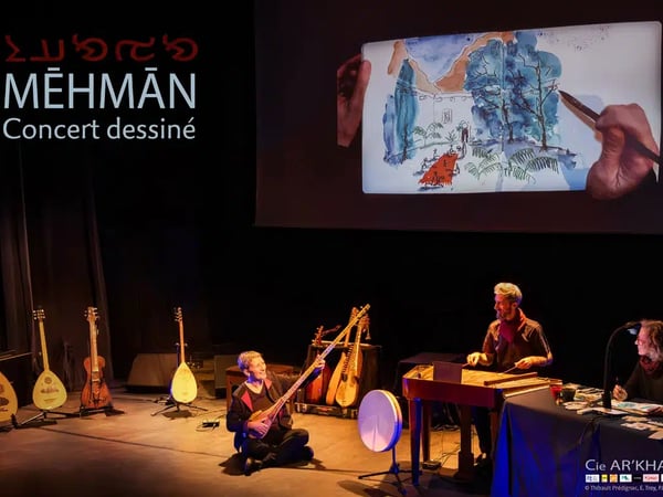 Concert dessiné | Mēhmān