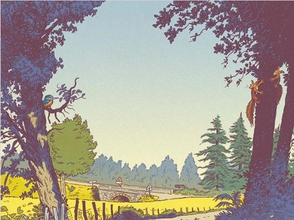 Exposition « Le pont Rouchaud, le centre oublié de la Nouvelle-Aquitaine » - 37e Festival de la BD en Périgord