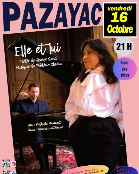 Concert -Textes «Elle et Lui»