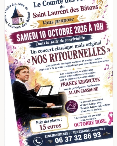 Concert classique "Nos ritournelles"