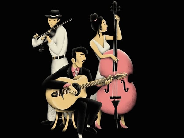 Concert de Jazz Manouche avec Robin Dietrich Quartet