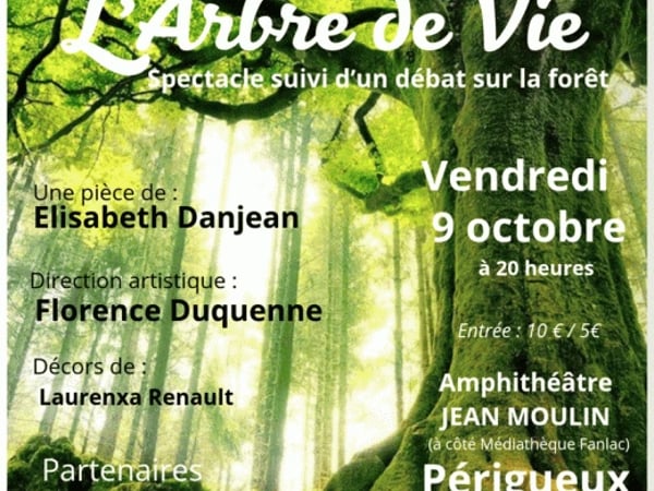 Théâtre l'Arbre de Vie suivi d'un débat sur nos forêts