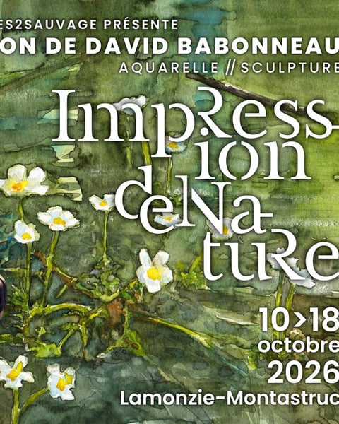 Exposition d’aquarelles et de sculpture "Impression de nature"