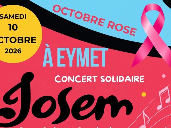 Octobre Rose | Concert solidaire Josem