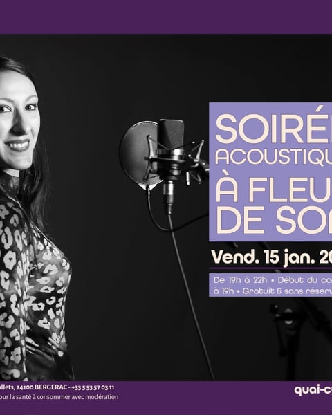 Soirée acoustique À Fleur de Son