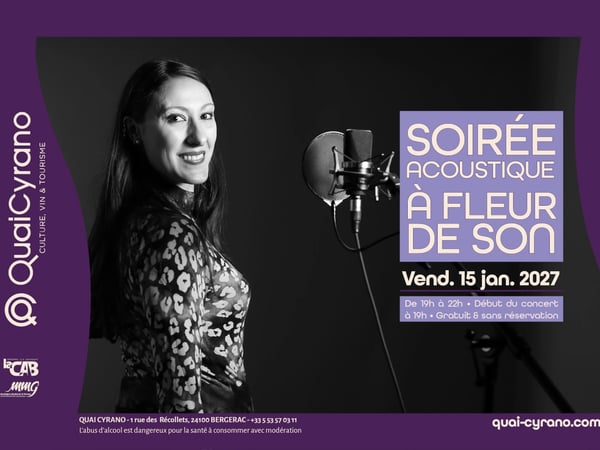 Soirée acoustique À Fleur de Son