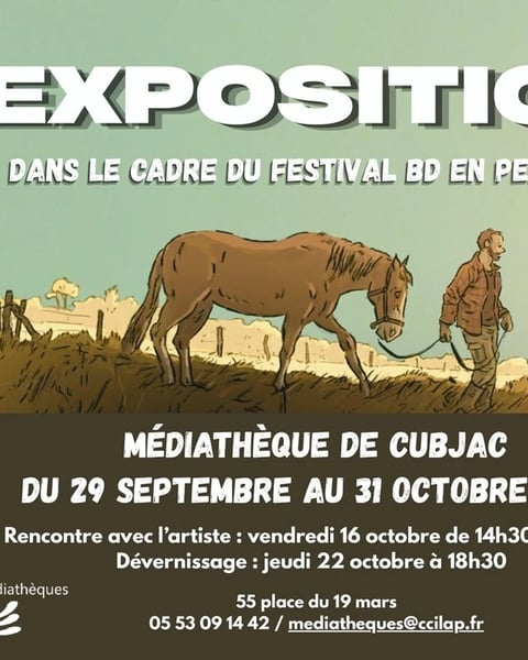 Exposition BD - Jean Harambat