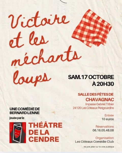 Théâtre à Chavagnac : « Victoire et les méchants loups »