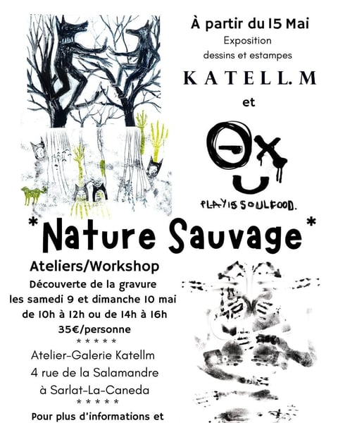 « Nature Sauvage » : Exposition d'estampes d'art