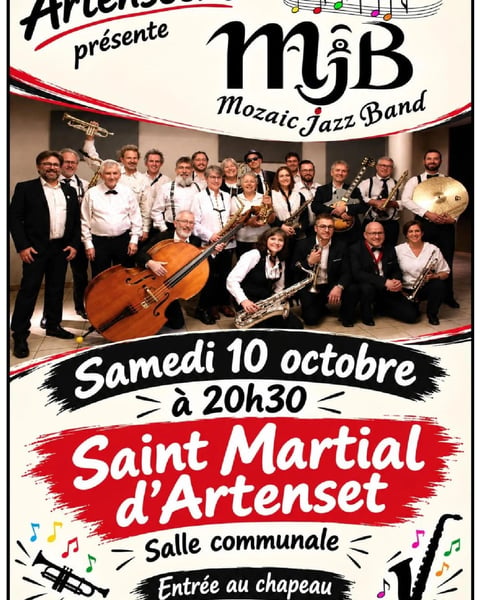Concert du Mozaïc Jazz Band