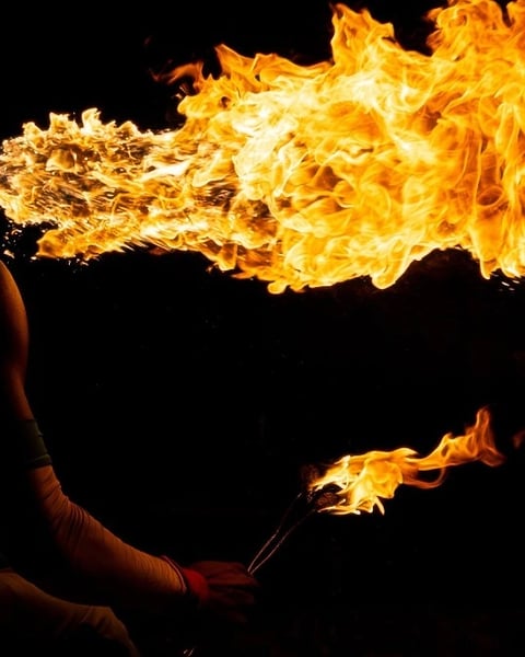 Bastides en fête | Spectacle de feu