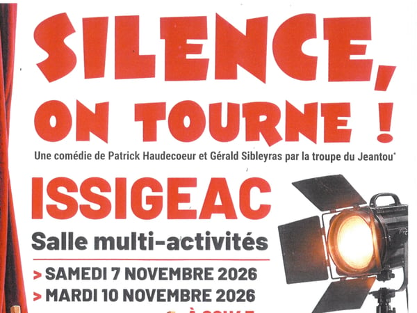 Théâtre | Silence, on tourne !