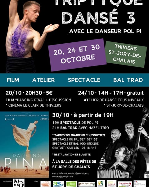 Triptyque dansé : le spectacle
