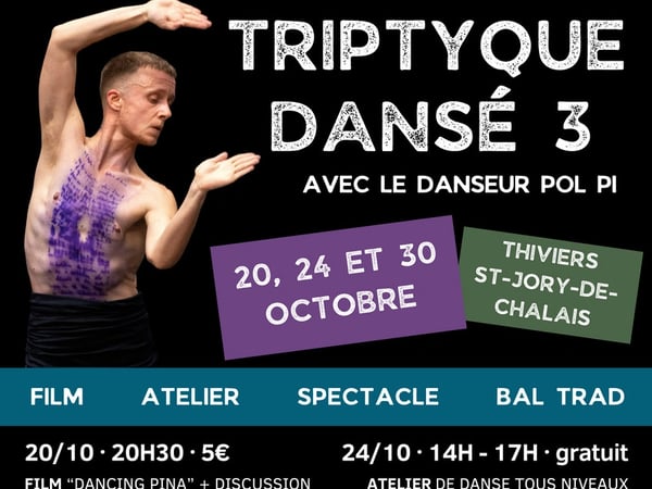 Triptyque dansé : le spectacle
