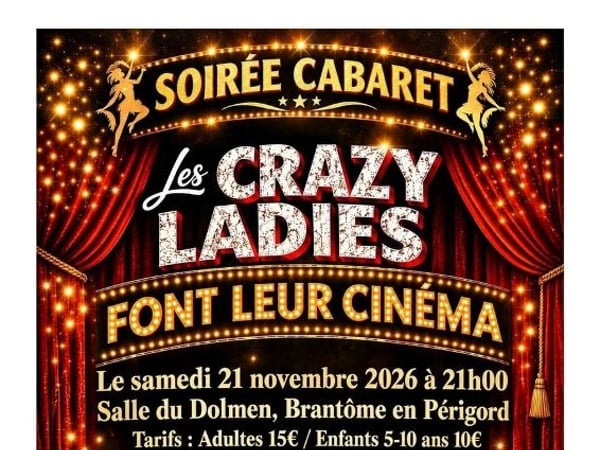Soirée Cabaret avec les Crazy Ladies
