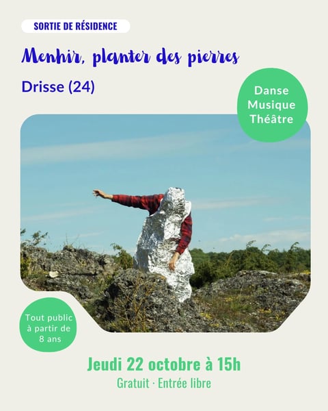 Menhir, planter des pierres