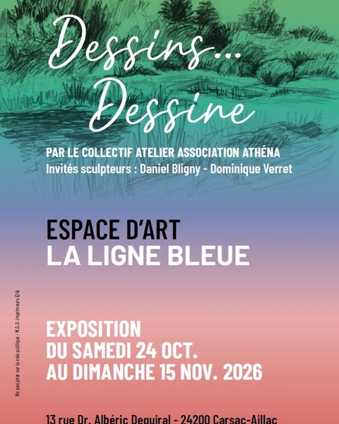 Exposition à la Ligne Bleue à Carsac-Aillac : Harmonie des possibles